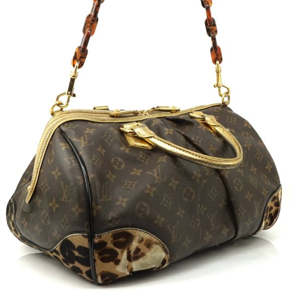 Auth Louis Vuitton Stephen Leopard Bag #4123L11 - Picture 4 of 15